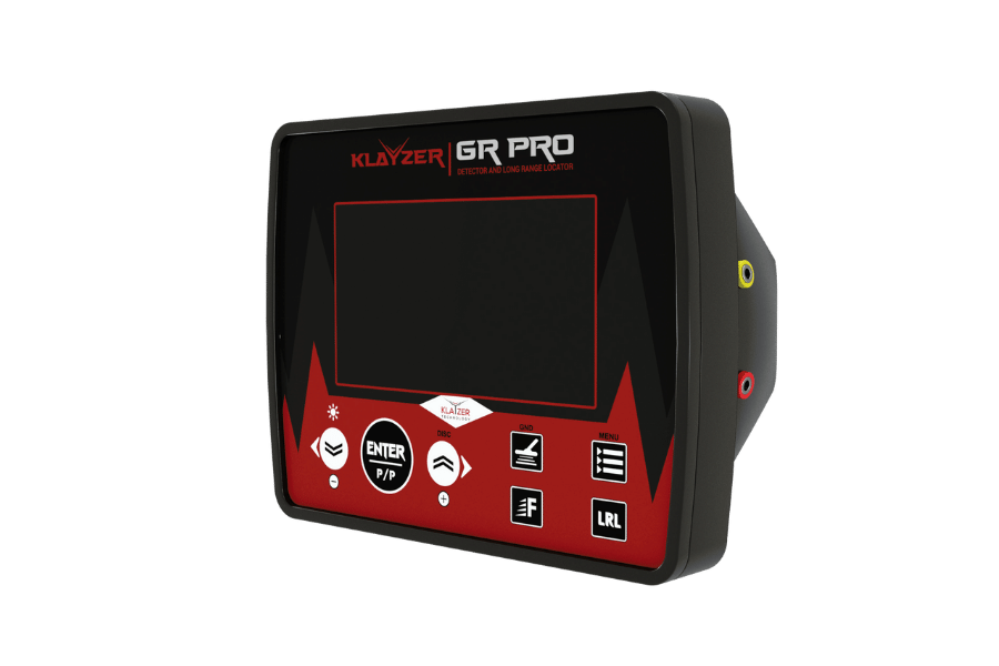 قائمة إعدادات جهاز كشف عروق الذهب كلايزر جي ار برو: