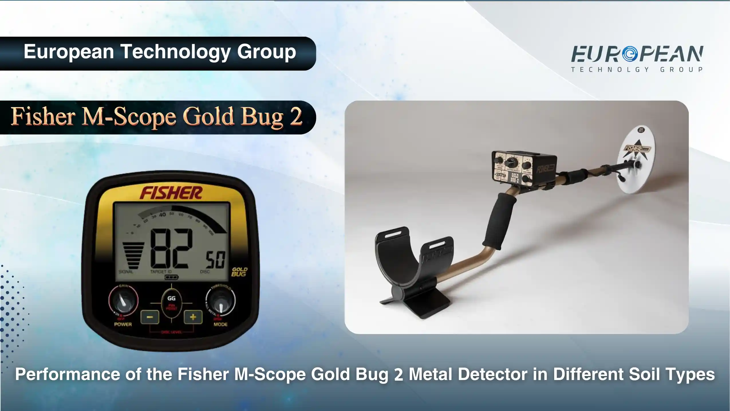 Fisher M scope gold bug 2 metal detector