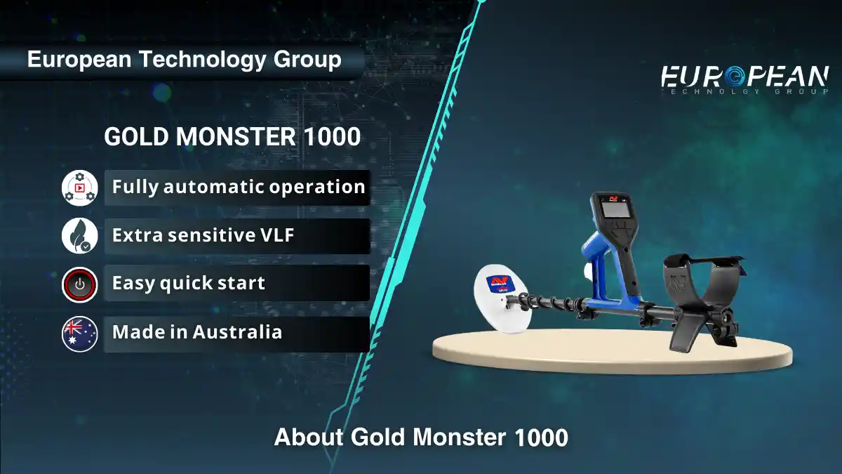 The Gold Monster 1000 The Ultimate Gold Prospecting Detector