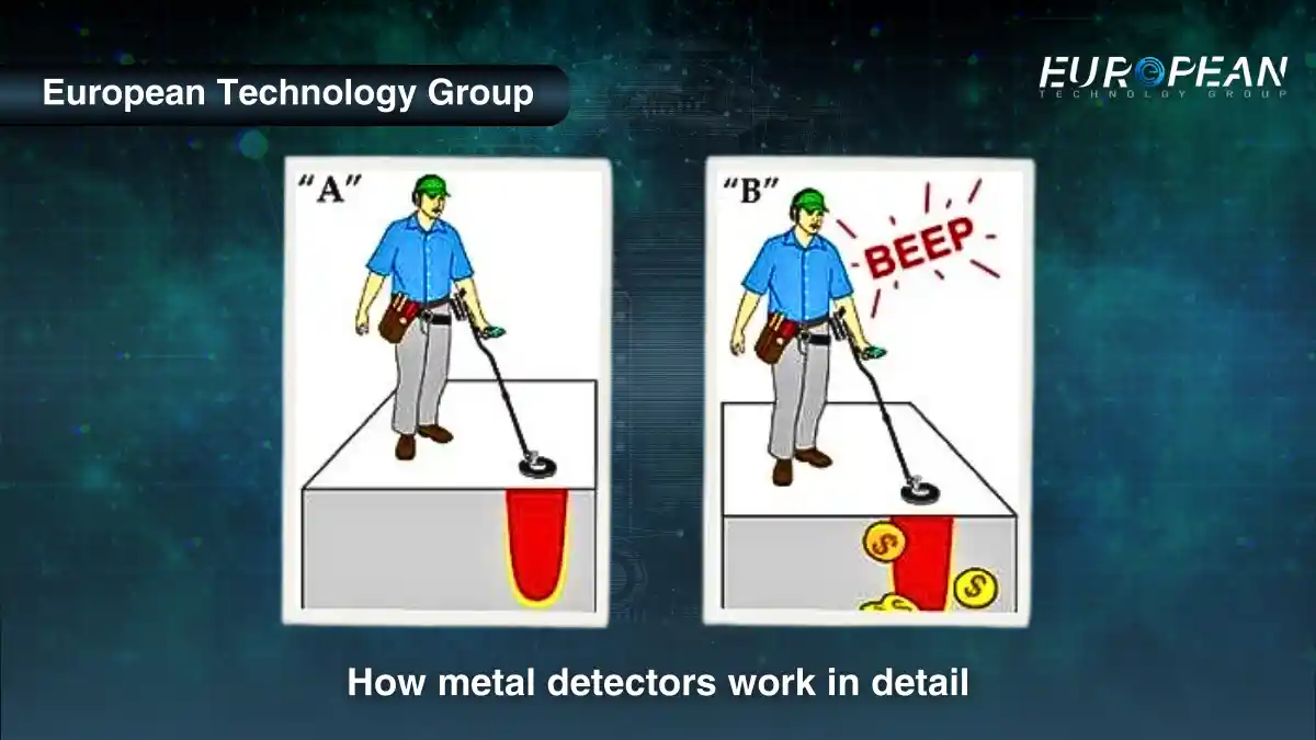 How metal detectors work in detail