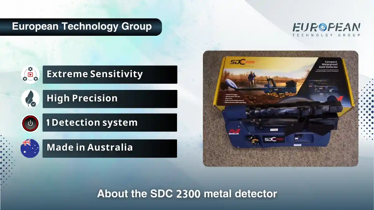 SDC 2300 Metal Detector The Ultimate Tool For Treasure Hunting